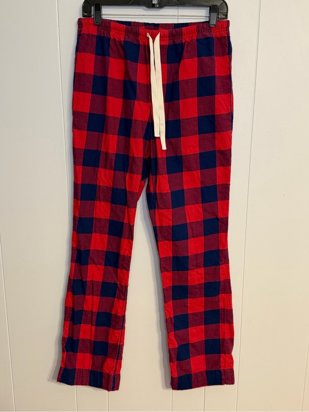 Vineyard Vines Men’s Flannel Pajama Pants Red Blue Buffalo Plaid Size Small